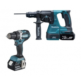 Makita 838095-1 Moulage 2 Machines 18V DLX2191TJ