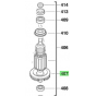 Milwaukee 4931432374 Induit perforateur PLH30E, PLH30XE, PN3500, PN3500X