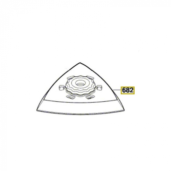 Bosch 1600A008LS Plateau de ponçage AVZ93 PMF220CE Bosch 1600A008LS Plateau de ponçage AVZ93 PMF220CE