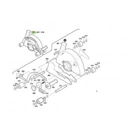 Bosch 3605500127 Capot de Protection GNF65A