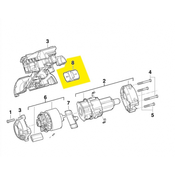 AEG 4931431789 Levier de commutation 