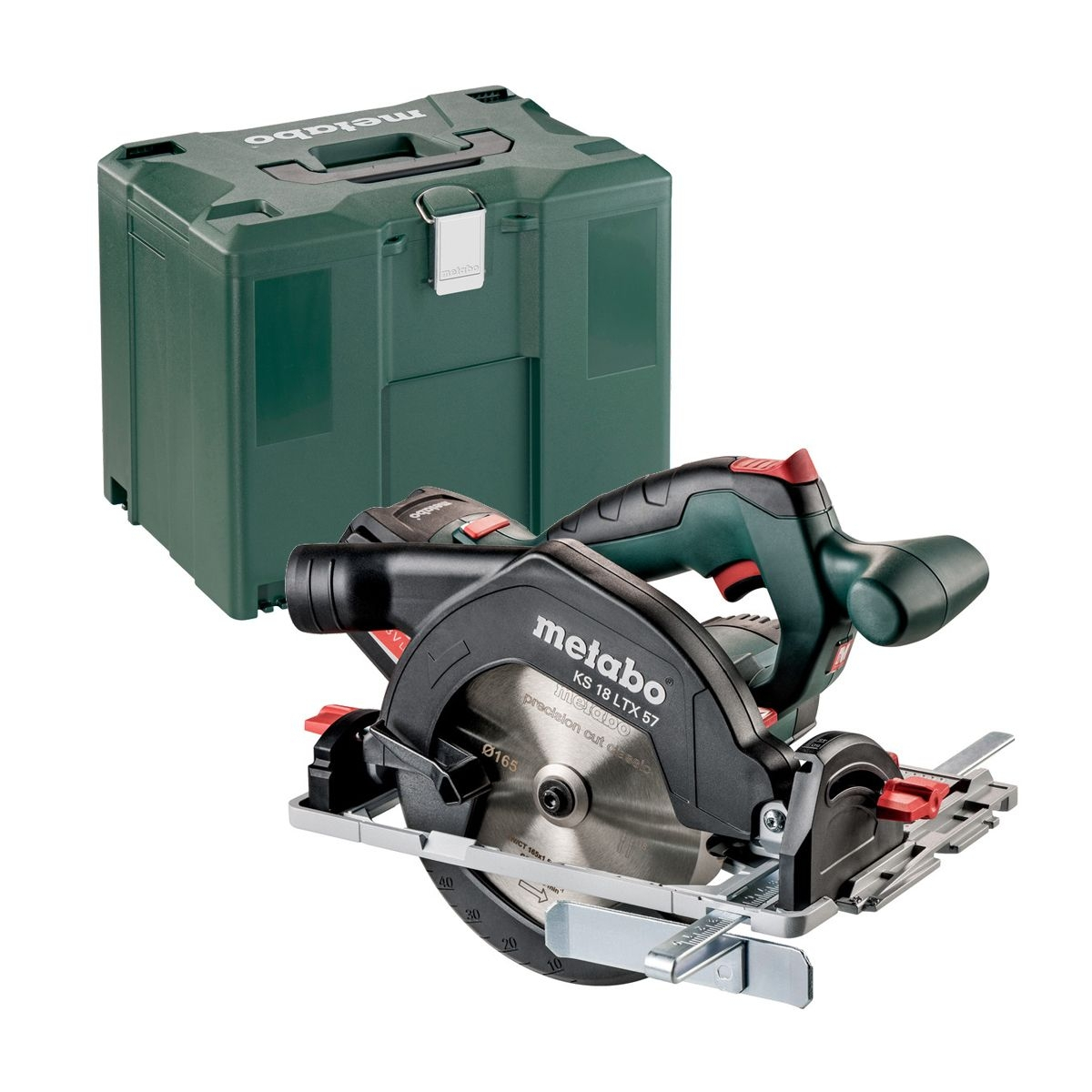 Metabo KS 18 LTX 57 Scie circulaire 18V ø165mm + Metaloc (601857840)