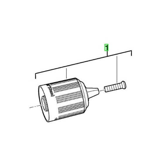 AEG 200170067 Mandrin ø13mm Perceuse BS14CLI, BS18CLI
