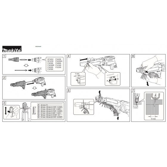 Makita 199146-8 Chargeur visseuses automatiques
