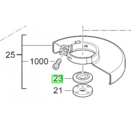 AEG 4931428855 Bride intérieur meuleuse ø230mm