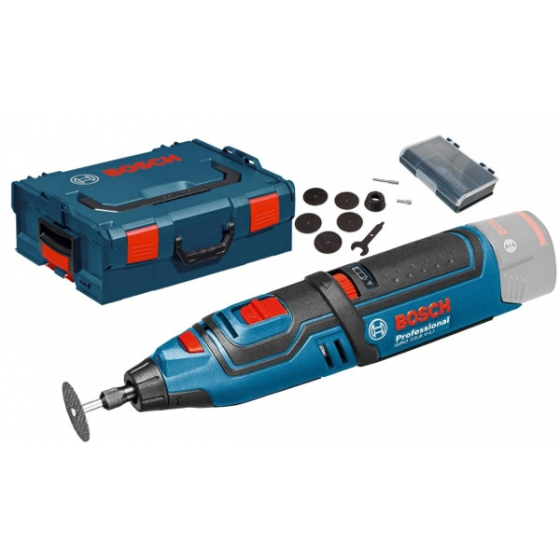 Bosch GRO 12V35 Professional Outil rotatif sans fil 12V + LBoxx (06019C5002)