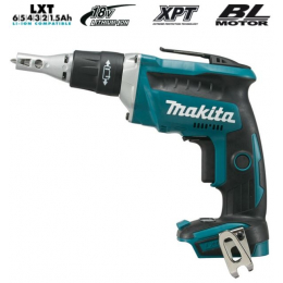 Makita DFS452ZJ Visseuse Plaque de plâtre 18V Li-ion + Mak-Pac (Machine seule)
