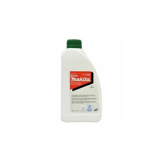 Makita Huile pour chaîne de Tronçonneuse Biodégradable 1 litre (980008610) 