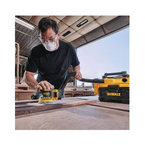 DeWalt DCW210N-XJ Ponceuse orbitale ø125mm sans fil 18V (Machine seule) DeWalt DCW210N-XJ Ponceuse orbitale ø125mm sans fil 18V (Machine seule)
