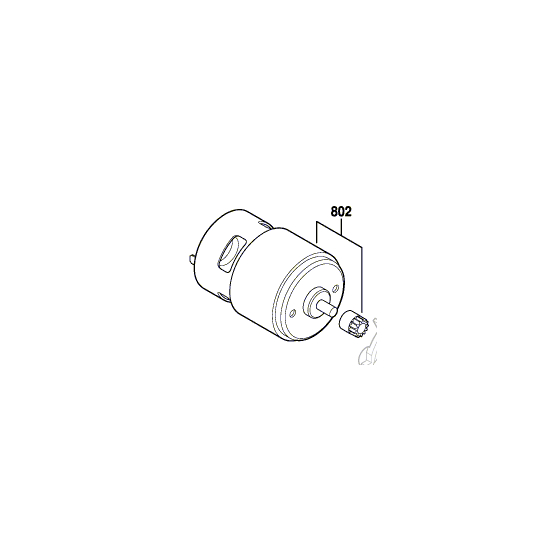 Bosch Moteur 18V perceuse PSR18LI-2 (2609004487)