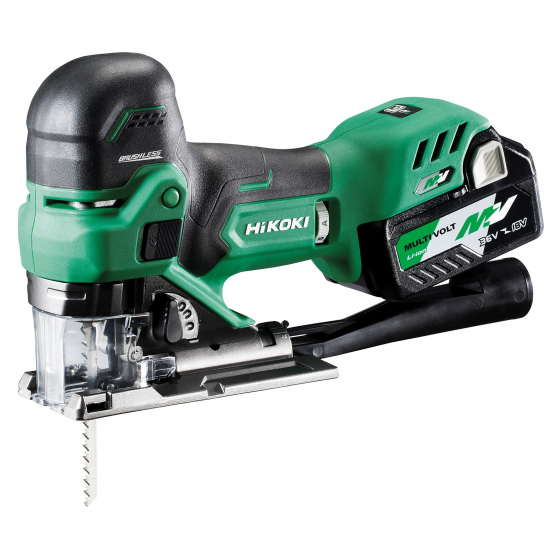 Hikoki CJ36DB WRZ Scie sauteuse pendulaire 160mm MultiVolt 36V Brushless 2x2.5Ah