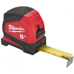 Milwaukee Mètre à ruban 5m professionnelle compacte (4932459592)