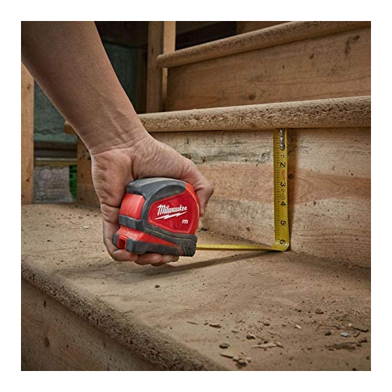 Milwaukee Mètre à ruban 3m professionnelle compacte (4932459591)
