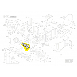 Bosch 1619P03278 Induit Scie sur table GTS10, GTS10J