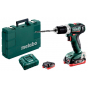 Metabo PowerMaxx BS 12 BL Perceuse, Visseuse 12V 2x4Ah Li-ion LIHD (601038800)