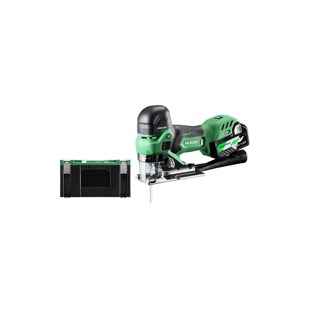 Hikoki CJ36DB WRZ Scie sauteuse pendulaire 160mm MultiVolt 36V Brushless  2x2.5Ah