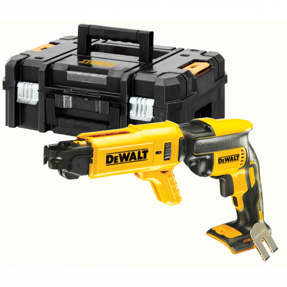 Dewalt DCF620NTK Visseuse Plaques de Plâtre 18V + Chargeur (Machine Seule en Coffret)