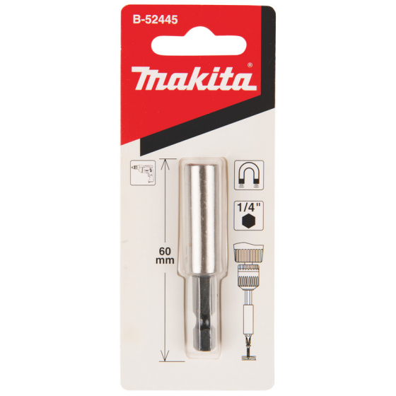Makita B-52445 Porte embouts Magnétiques Hexa 1/4'' - 60mm