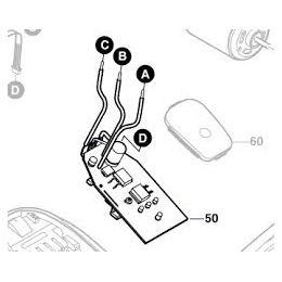 Bosch 2609002519 Platine électronique pour perceuse PSB18LI-2 & PSR18LI-2