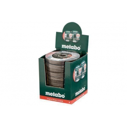Metabo x100 Disques à tronçonner ø125x1.0mm Inox Limited Edition (616263000)