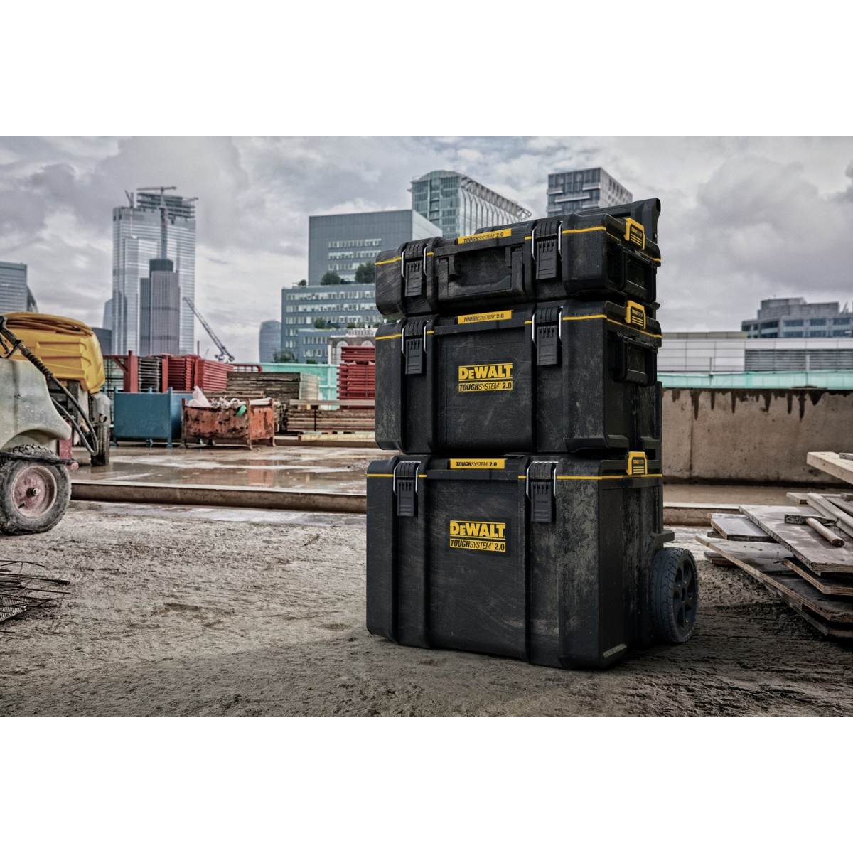 DeWalt Coffret d'outils TOUGHSYSTEM 2.0 DS400 Grande contenance  (DWST83342-1)