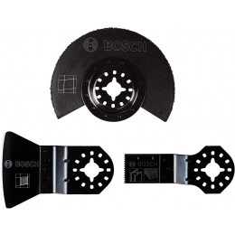 Bosch Set de 3 Lames Carrelage pour outil multifonction STARLOCK (2608662342)