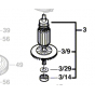 Bosch Induit pour Taille-Haies AHS 6000 PRO-T et AHS 7000 PRO-T (2609001195)