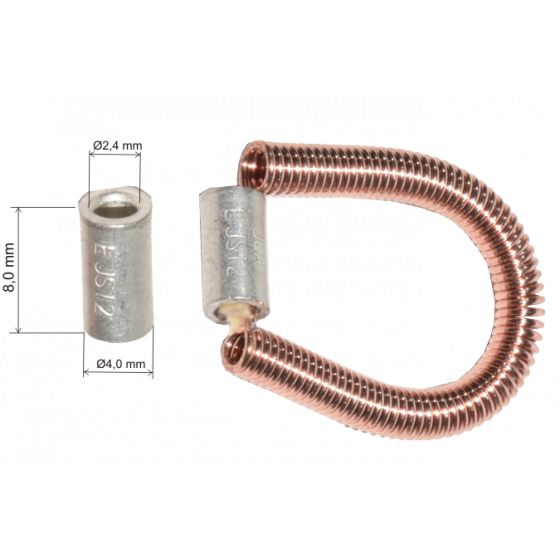 Makita Manchon à Sertir de raccordement pour porte-charbons 654486-6 Makita Manchon à Sertir de raccordement pour porte-charbons 654486-6