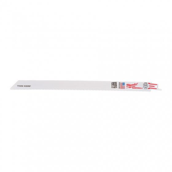 Milwaukee Lames (5x) de scie Sabre métal Sawzall 300mm x 1,4mm (48005189)