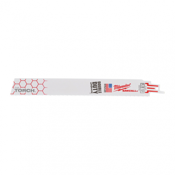 Milwaukee Lames (5x) de scie Sabre métal Sawzall 230mm x 1,8mm (48005787)