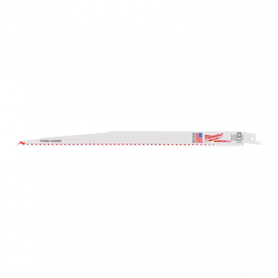 Milwaukee Lames (5x) de scie Sabre Bois avec clous Sawzall 300mm x 4.2mm (48005037)