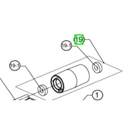 Ryobi Rouleau Tendeur pour ponceuse EBS1310 (5131008352)