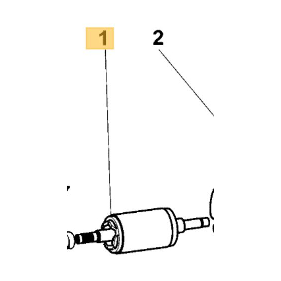 DeWalt Induit 230V pour scie DW743 et DW743N (868397-03)