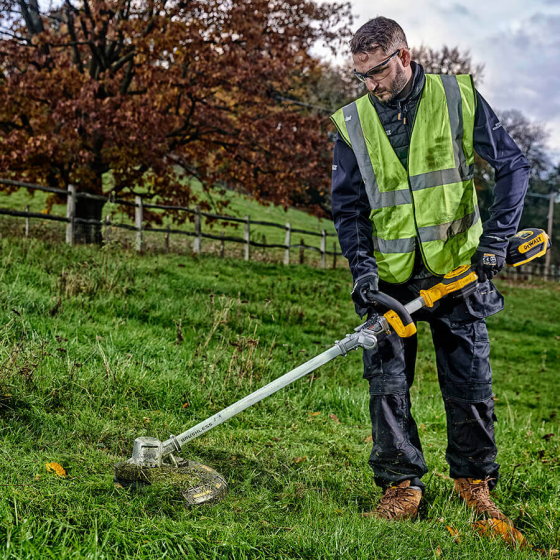 DeWalt DCMST561P1-QW Coupe Bordures 18V Brushless pliable 1x5.0Ah ø36cm