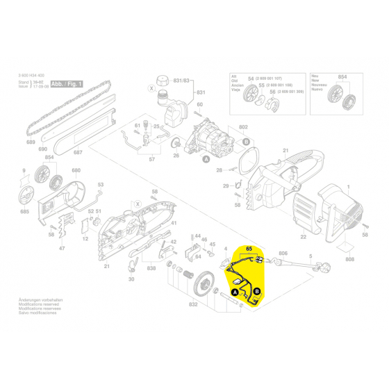 Bosch 2609004394 Filtre antiparasitaire pour tronçonneuse AKE30, AKE35, AKE40, AKE45 Bosch 2609004394 Filtre antiparasitaire pour tronçonneuse AKE30, AKE35, AKE40, AKE45