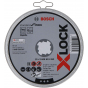 Bosch x10 Disques à tronçonner droits X-LOCK Standard for Inox ø125x1mm (2608619267)