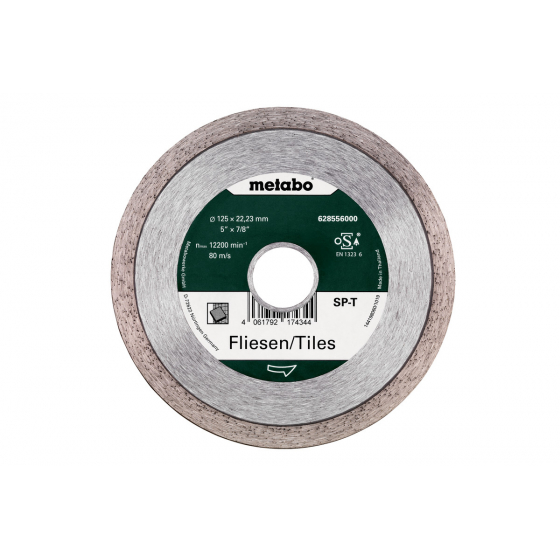 Metabo Disque ø125mm à tronçonner le carrelage (628556000)