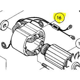 Makita 523014-7 Inducteur 230V pour Rabot 1100