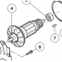 Hitachi Induit 230V pour ponceuse SB10V2 (360797E)