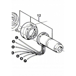 Bosch 1609202261 Corps chauffant cylindrique pour décapeur thermique GHG600CE