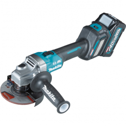 Makita GA023GM201 Meuleuse Ø 125 mm 40 V max Li-Ion 2x4.0Ah XGT