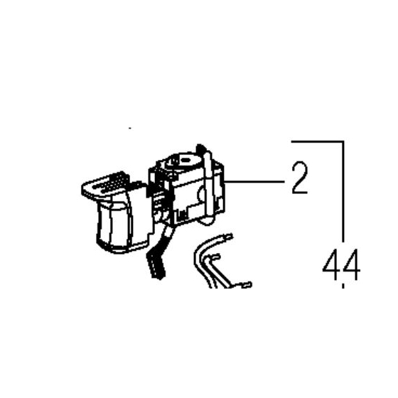 Metabo 343411320 Interrupteur pour perceuse de type BS 18 LT BL, SB 18 LTX-3 BL I, KHA 18 LTX BL 24 Quick