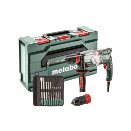 Metabo UHE 2660-2 QUICK SET Perforateur, Burineur Multifonctions SDS+ 800W 2.8J (600697510)