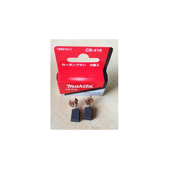 Makita 191962-4 Paire de Charbons CB419, CB407, CB406, CB418 