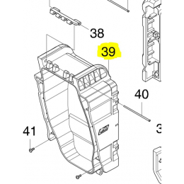 Makita SE00000483 Couvercle batterie pour radio DMR108