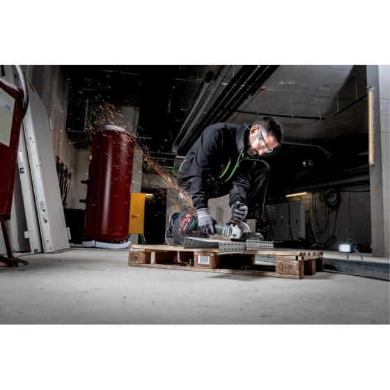 Metabo WB 18 LTX BL 125 QUICK Meuleuse d'angle ø125mm 18V + Metaloc (613077840)