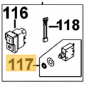 Dewalt 1004696-39 Interrupteur Coupe circuit pour Scie sur Table DW745