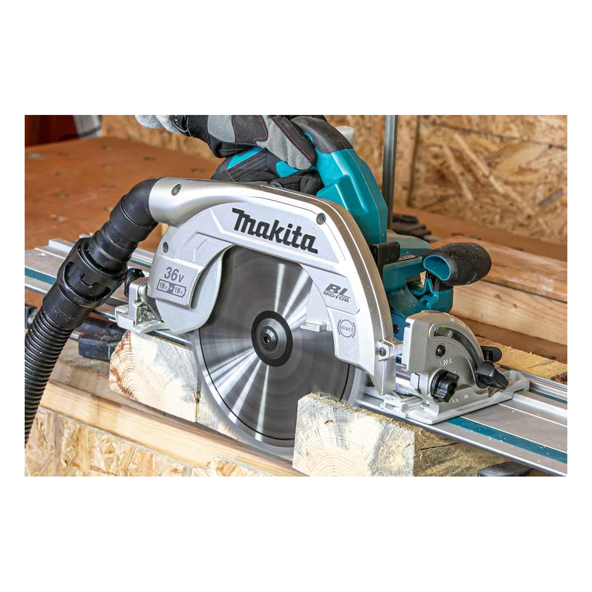 Makita DHS900Z Scie circulaire 36 V 2x18V LiIon Ø235 mm (Produit seul)