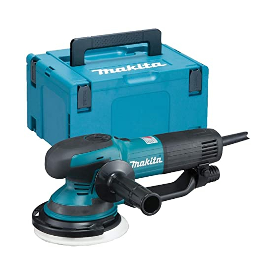 Makita BO6050J Ponceuse, polisseuse excentrique 750W ø150mm avec coffret MAKPAC