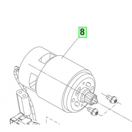 Ryobi Moteur 18V pour perceuse R18DDP2 (5131039107)